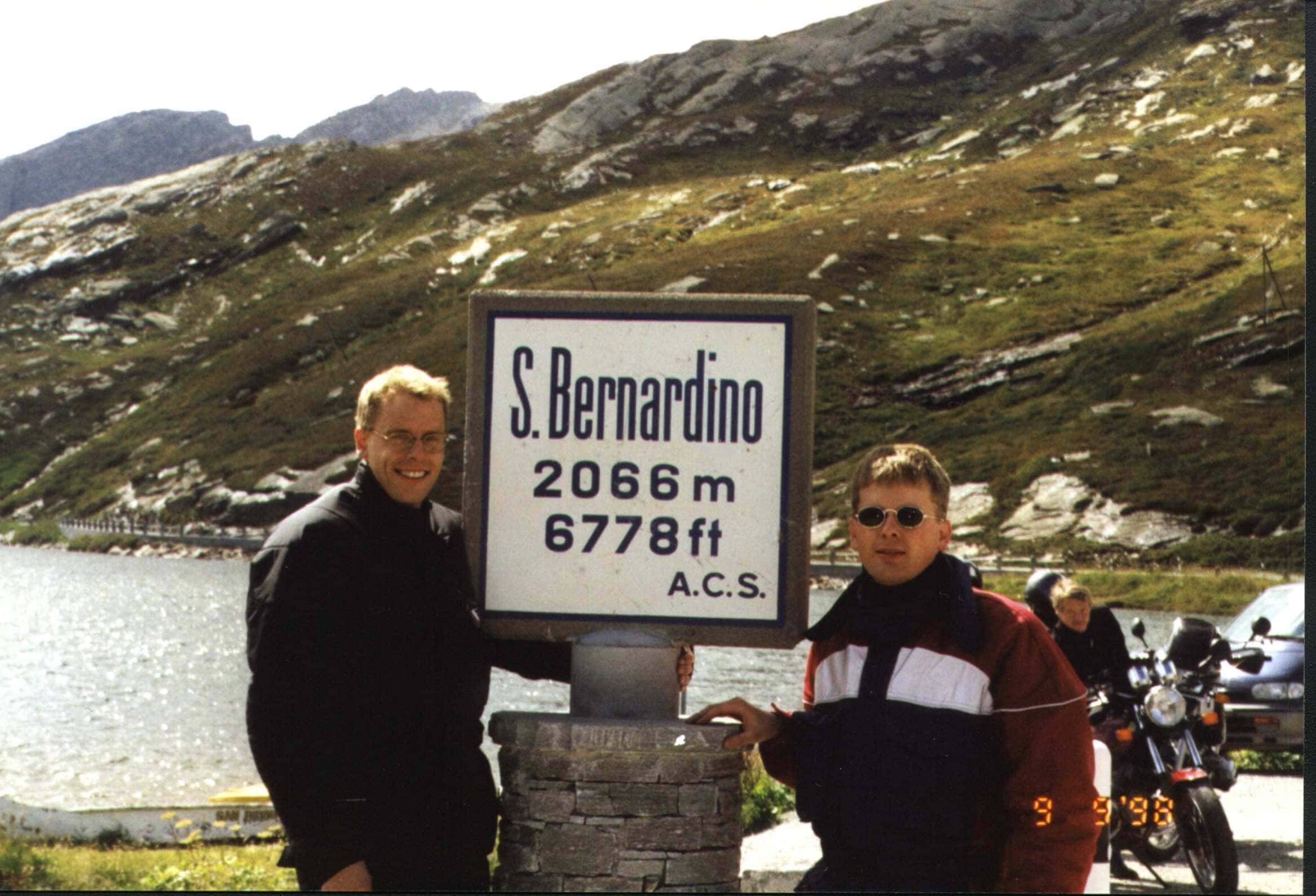 Motorradtour Alpen