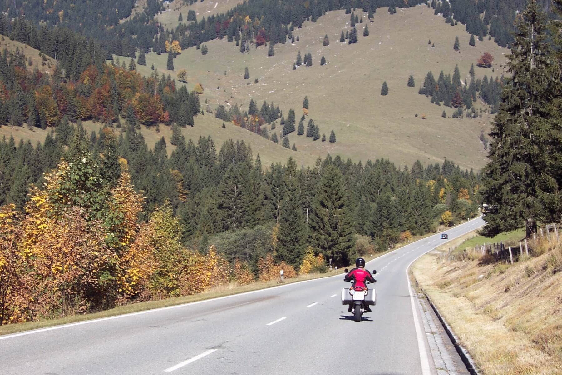 Motorradtour Alpen