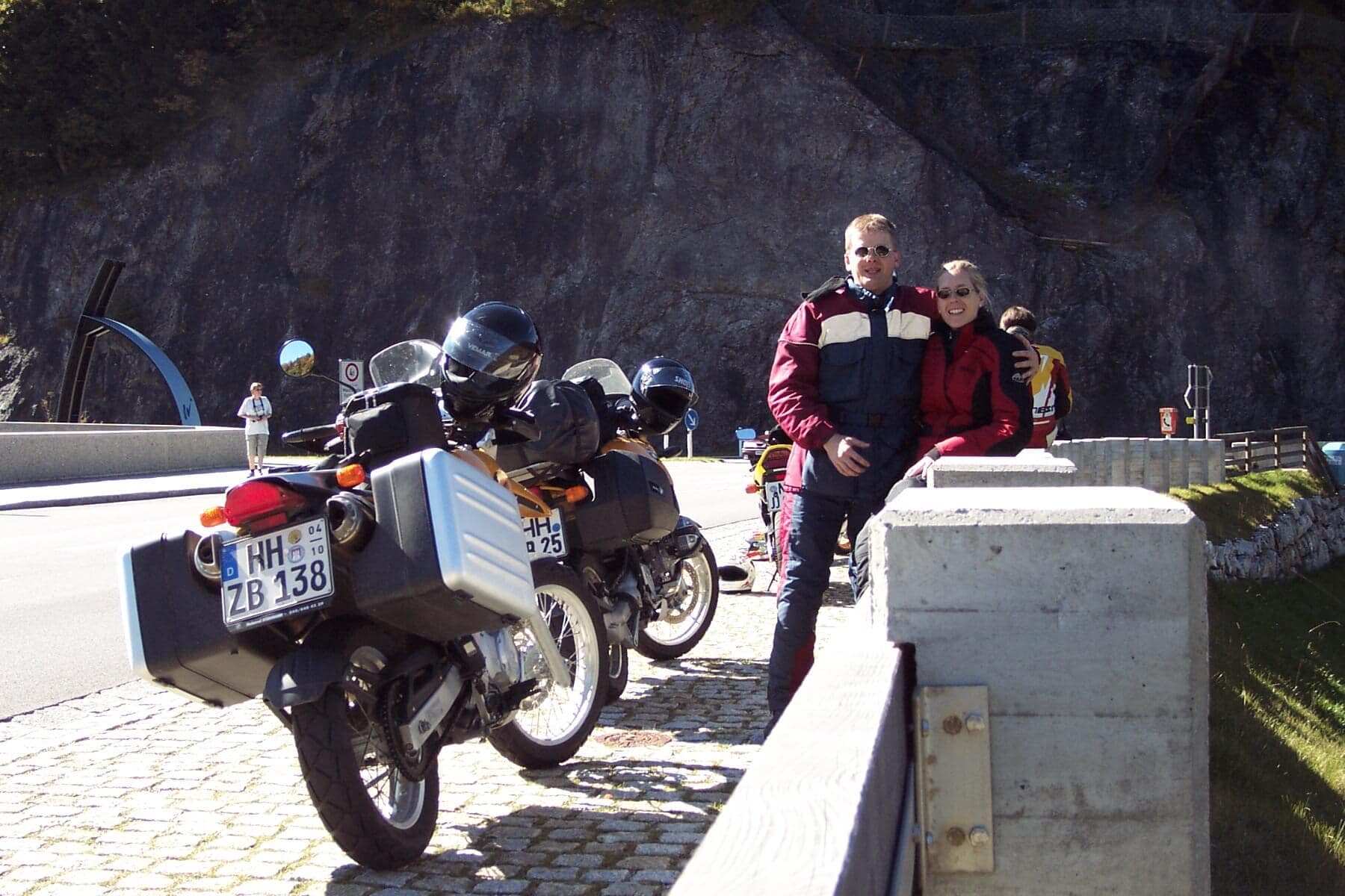 Motorradtour Alpen