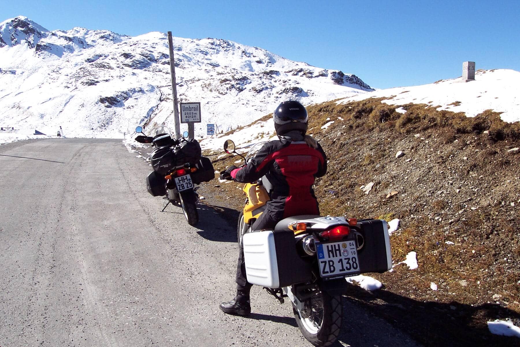 Motorradtour Alpen