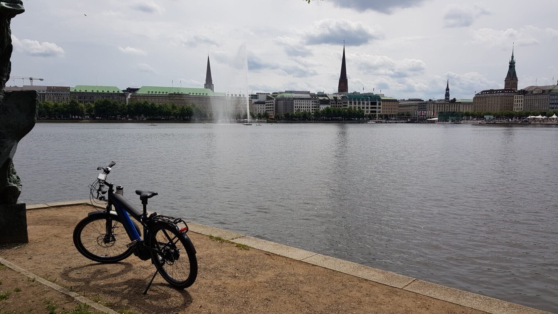 Hamburg meine Perle - E-Bike Tour durch Hamburg