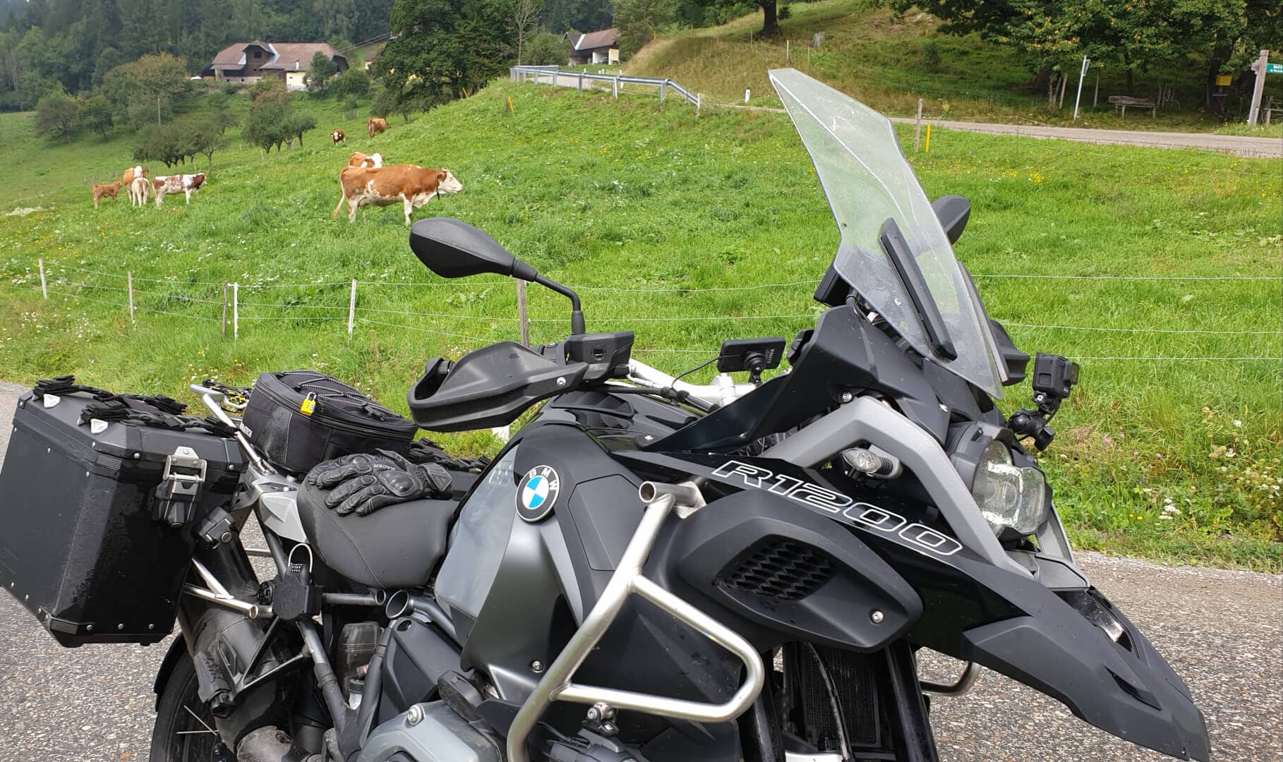 Sechs Länder Motorradtour