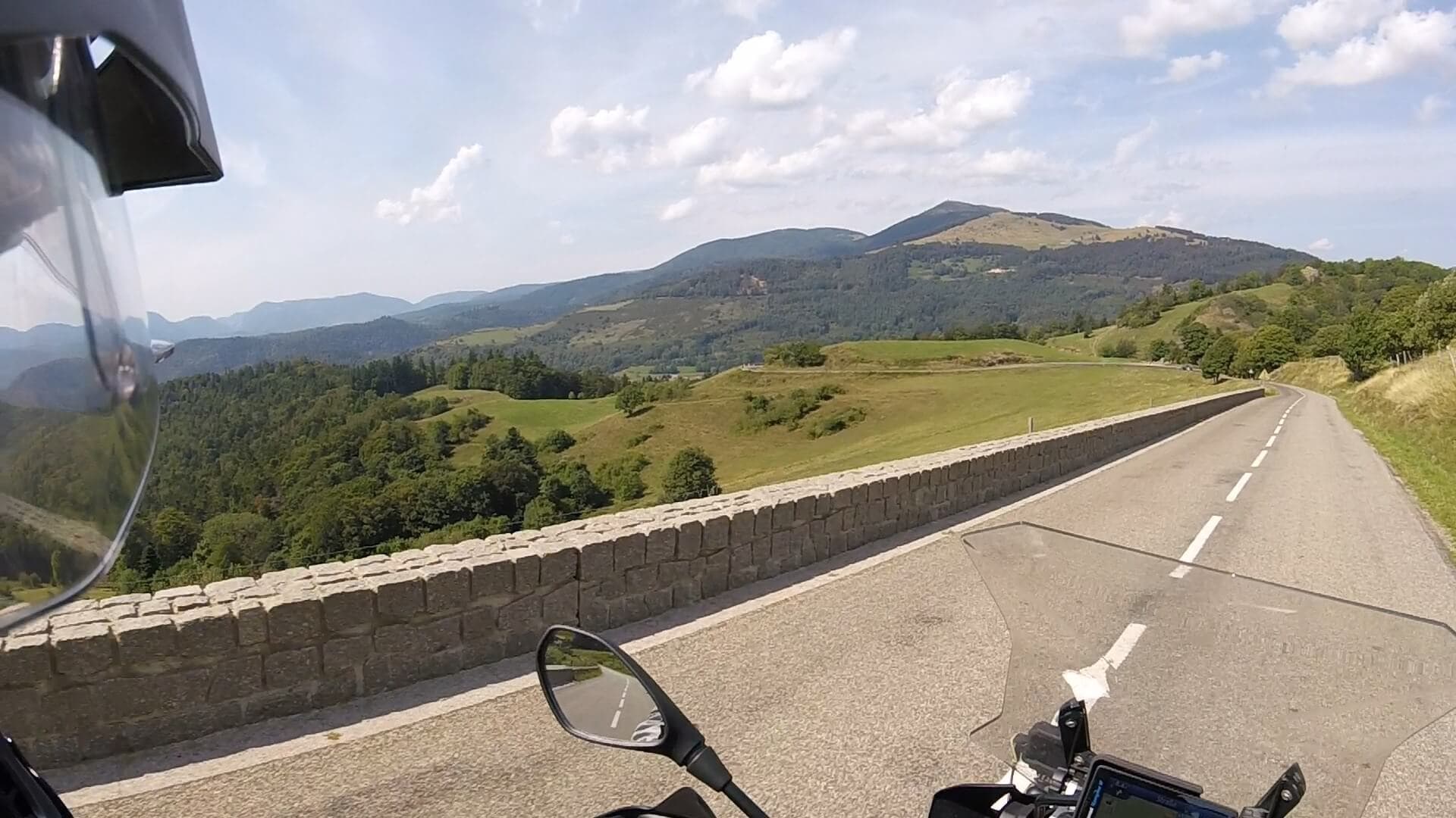 Sechs Länder Motorradtour