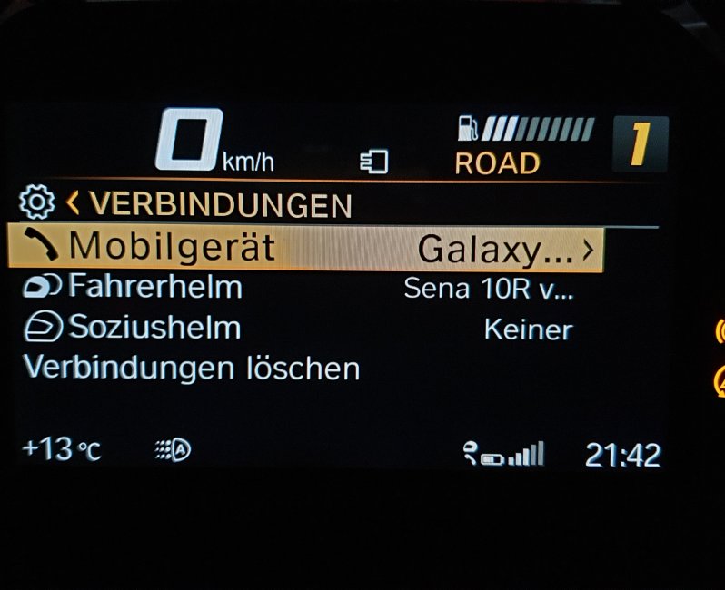 BMW TFT Display
