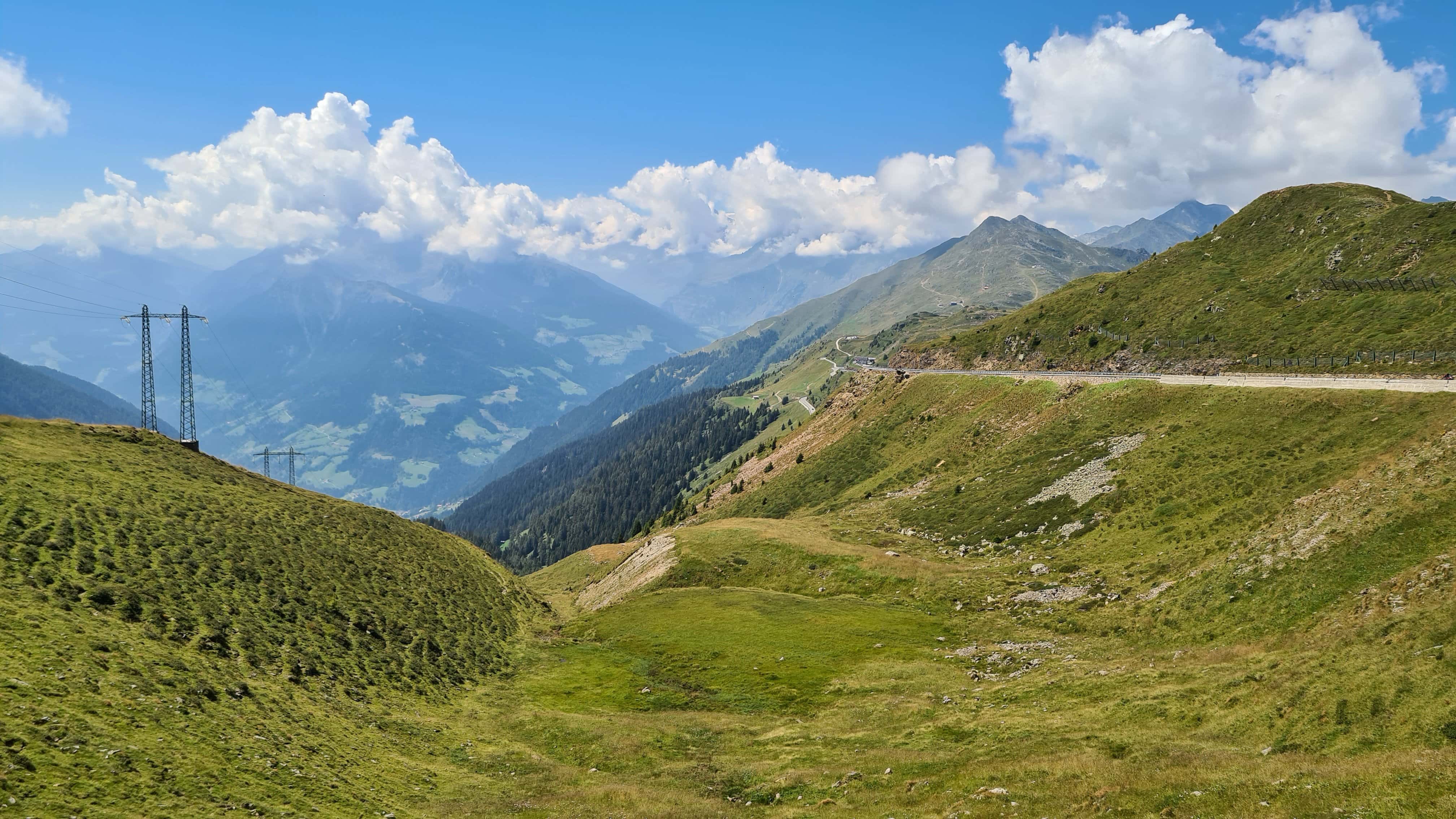 Blick vom Jaufenpass