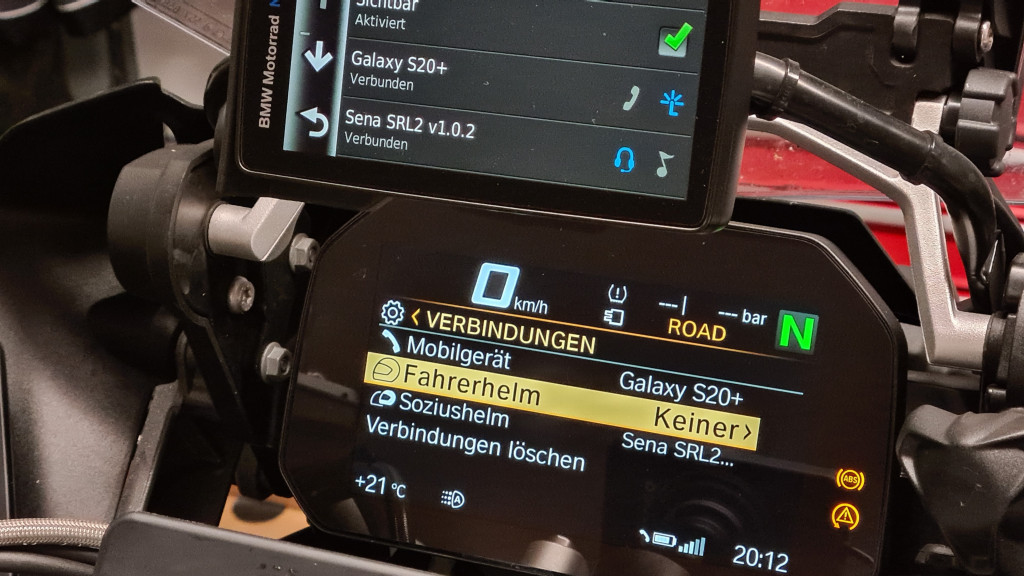 Bmw Bluetooth Verbindung Konnte Nicht Aufgebaut Werden Sena Bluetooth Headset SRL2 | Hobbyfahrer.de