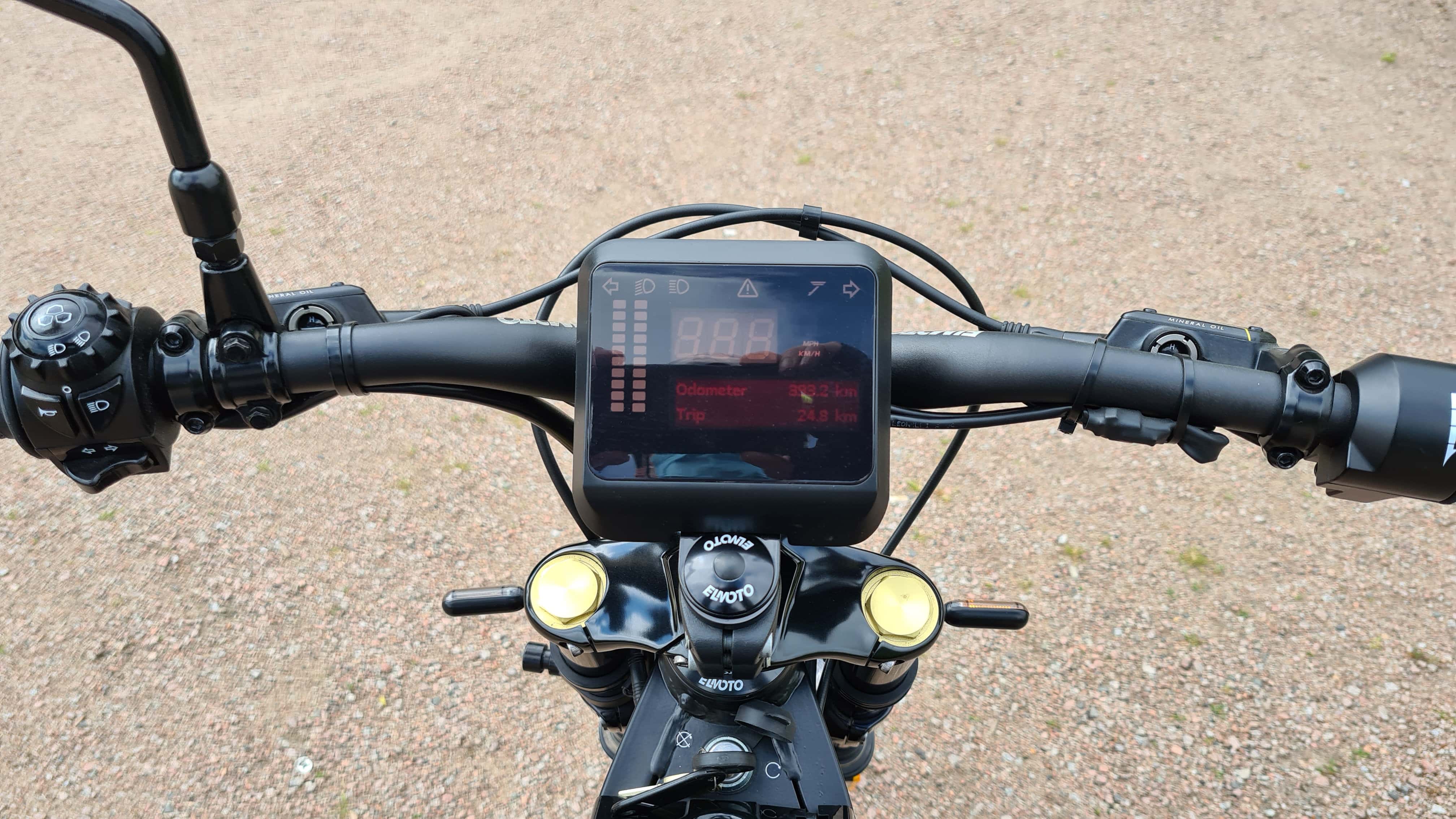 Tachonzeige ELMOTO LOOP E-Moped