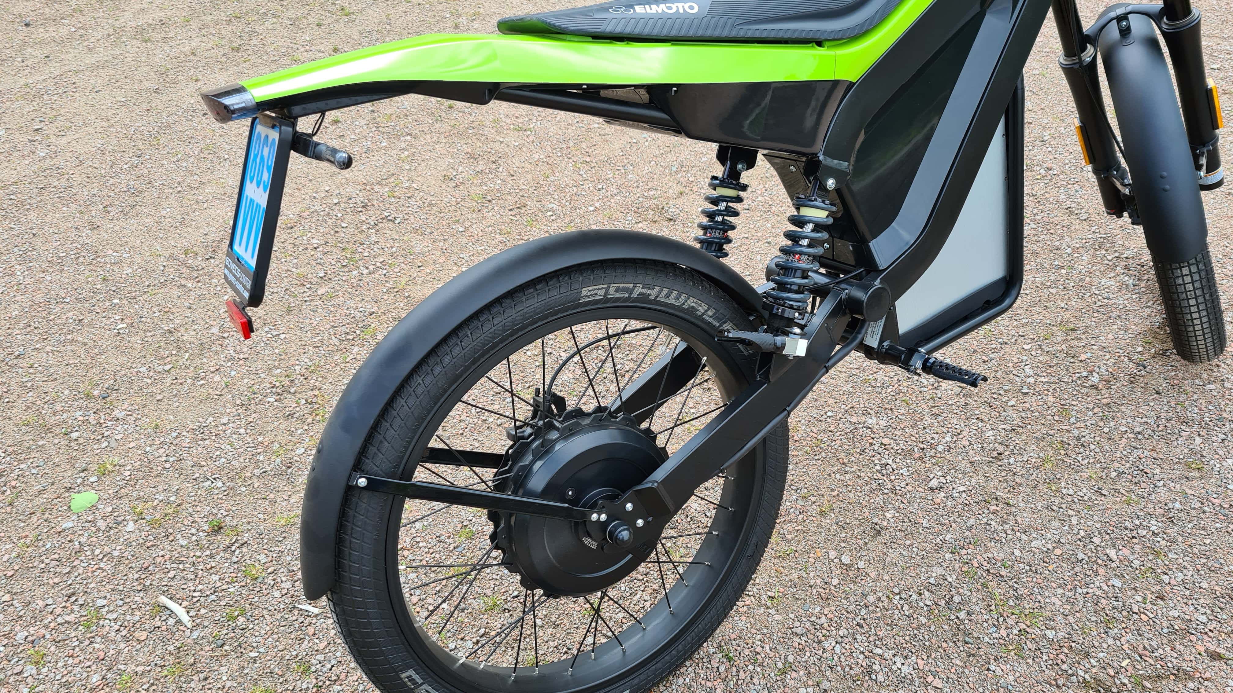 Hinterradfederung ELMOTO LOOP E-Moped