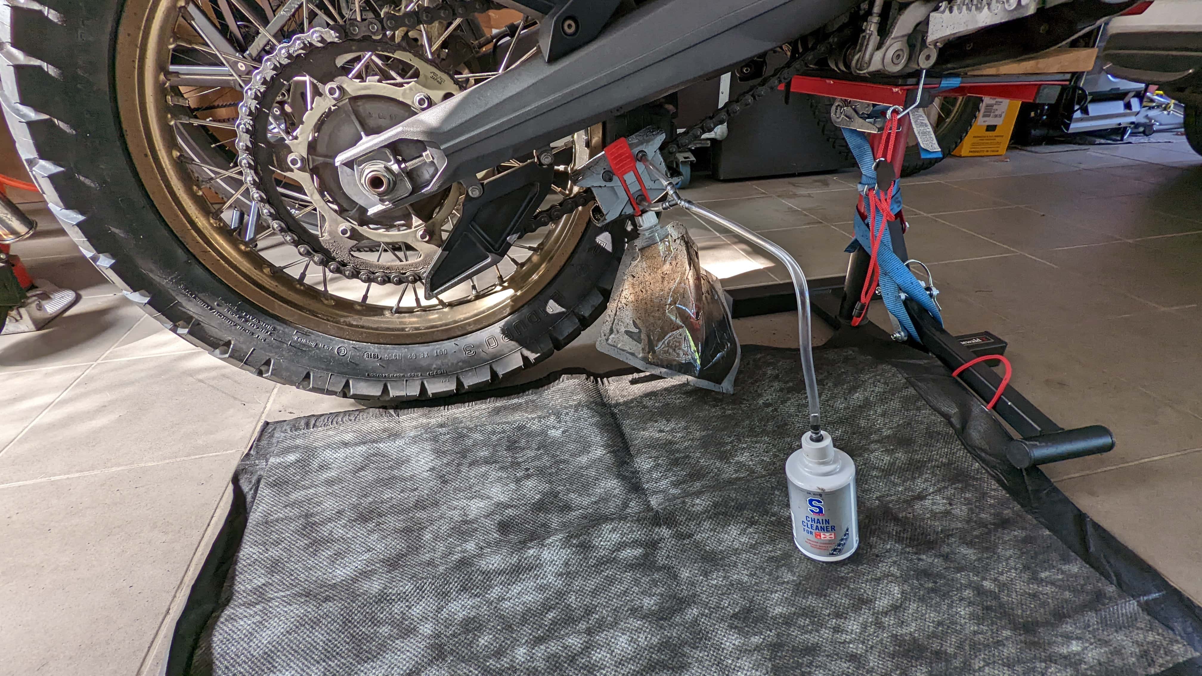 Kettenreinigung BMW G 650 XChallenge