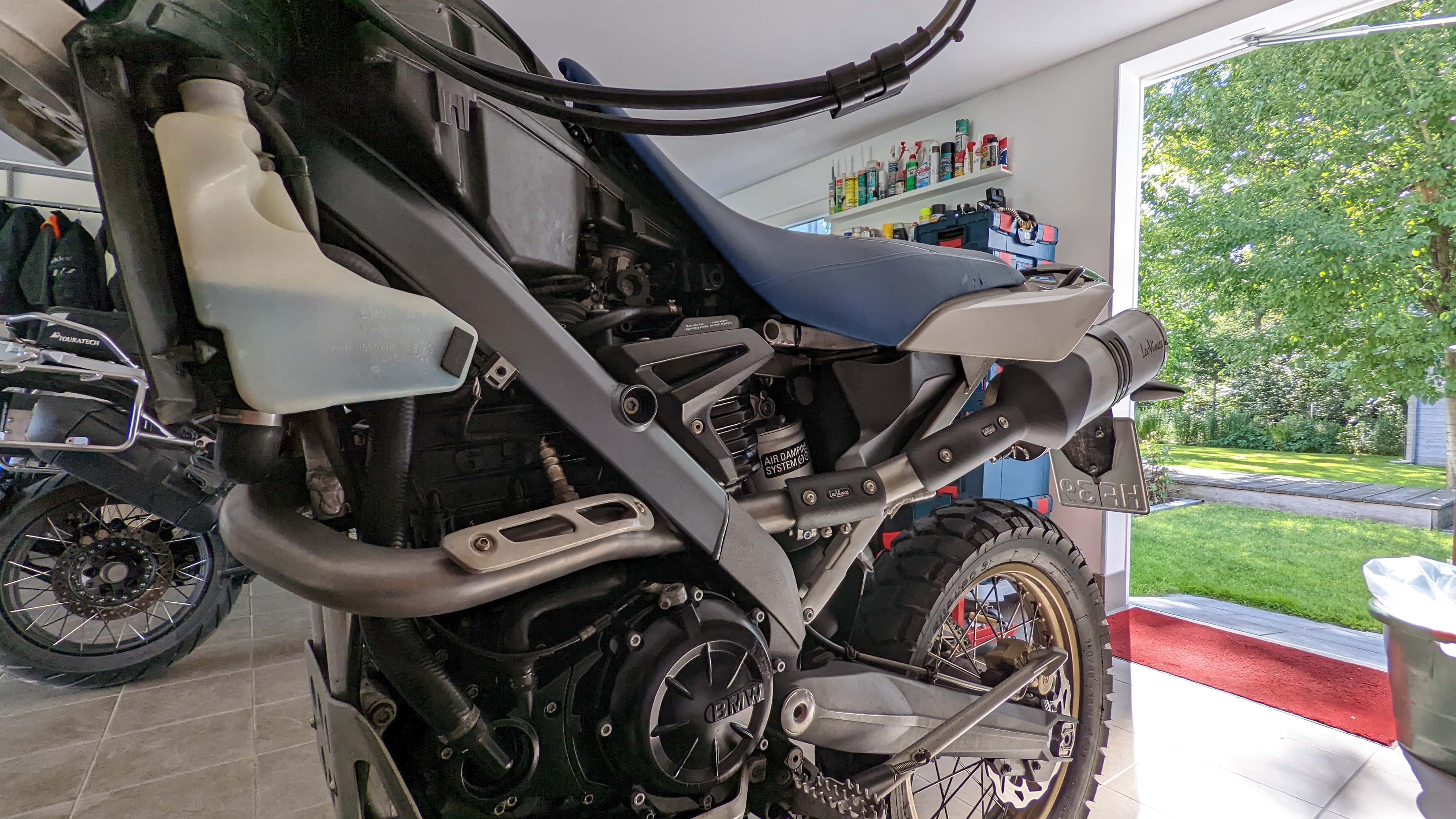Soundprobe neuer Endschalldämpfer BMW G 650 XChallenge