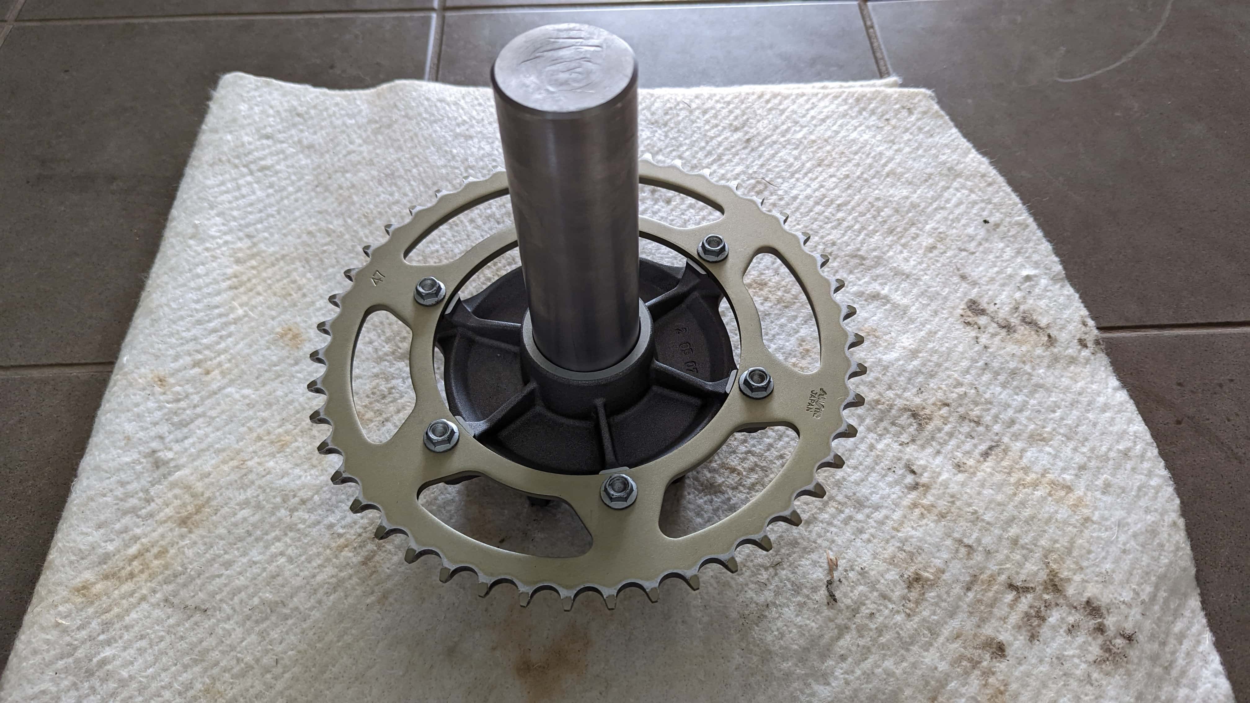 Einbau der neuen Lager und Wellendichtungen BMW G 650 XChallenge