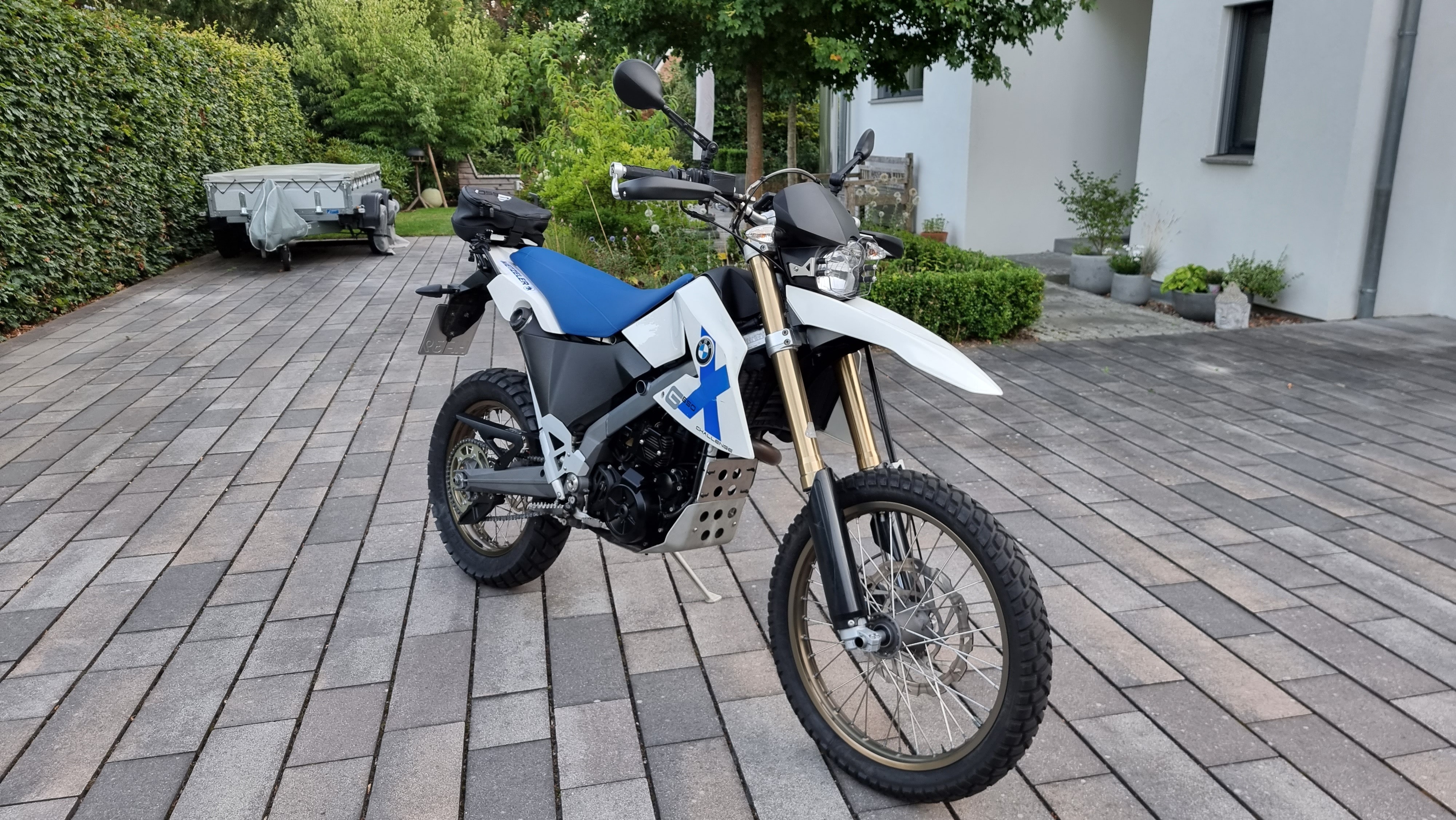 Projekt abgeschlossen. Die BMW G 650 XChallenge ist fertig.