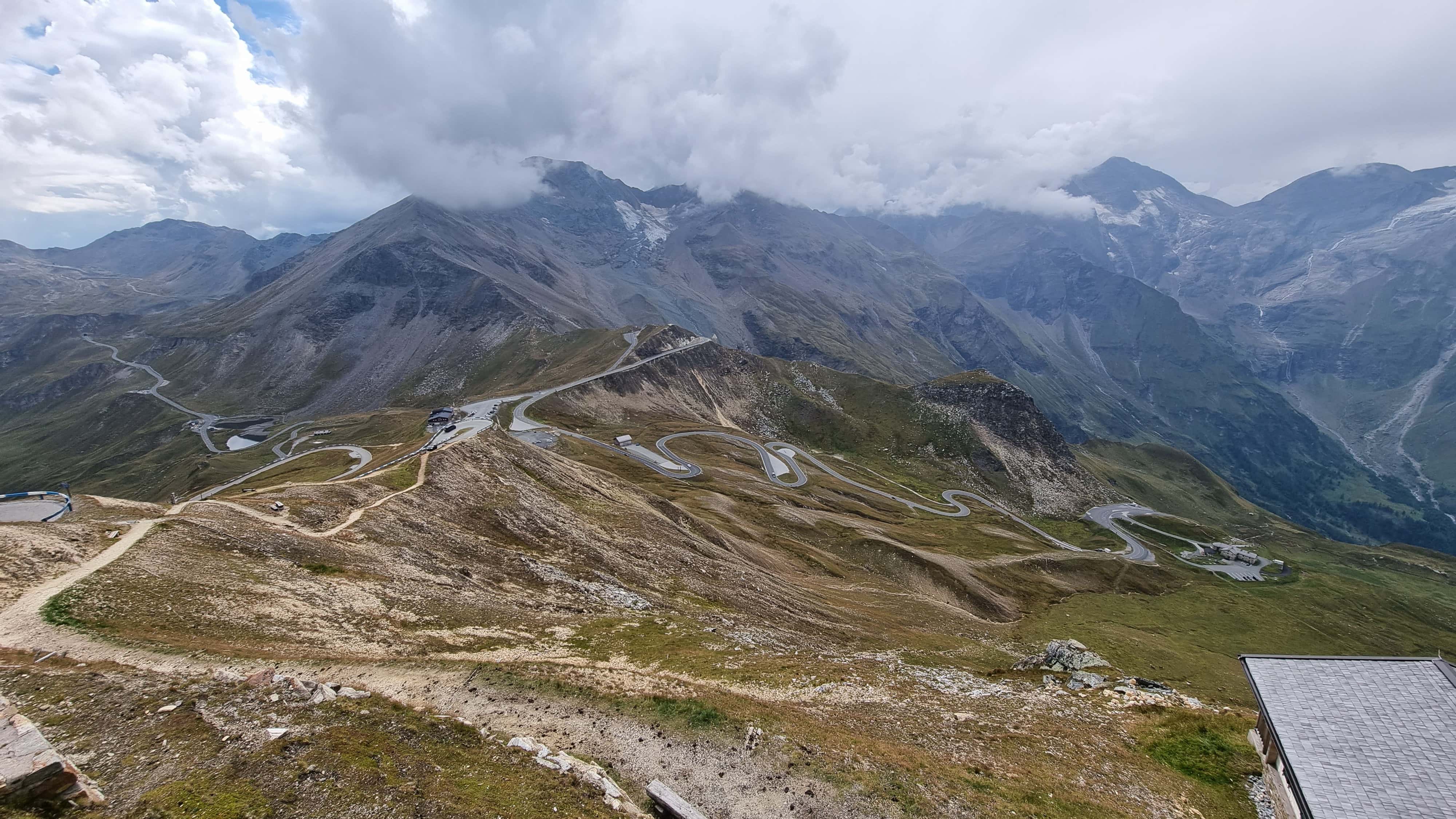 Großglockner Hochalpenstraße, Ausblick von der Edelweißspitze