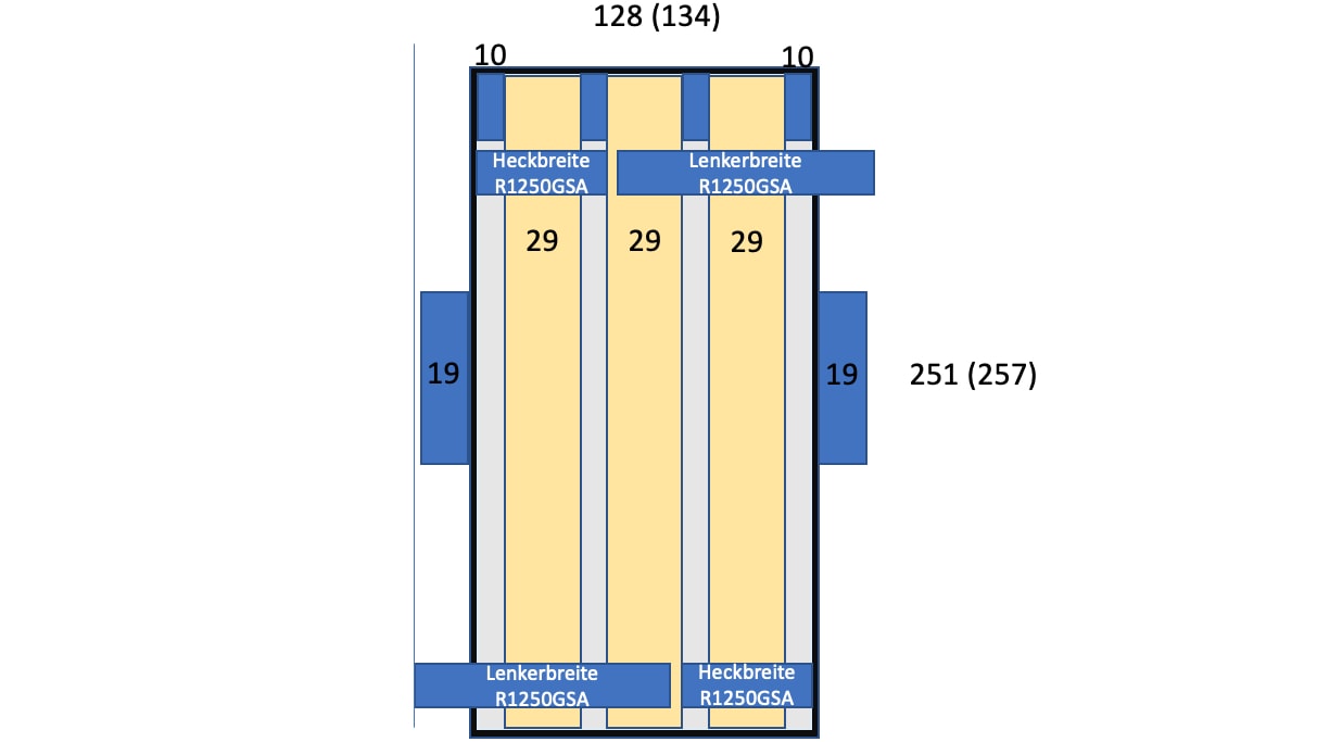 Planungsskitze zum für den perfekten Anhänger