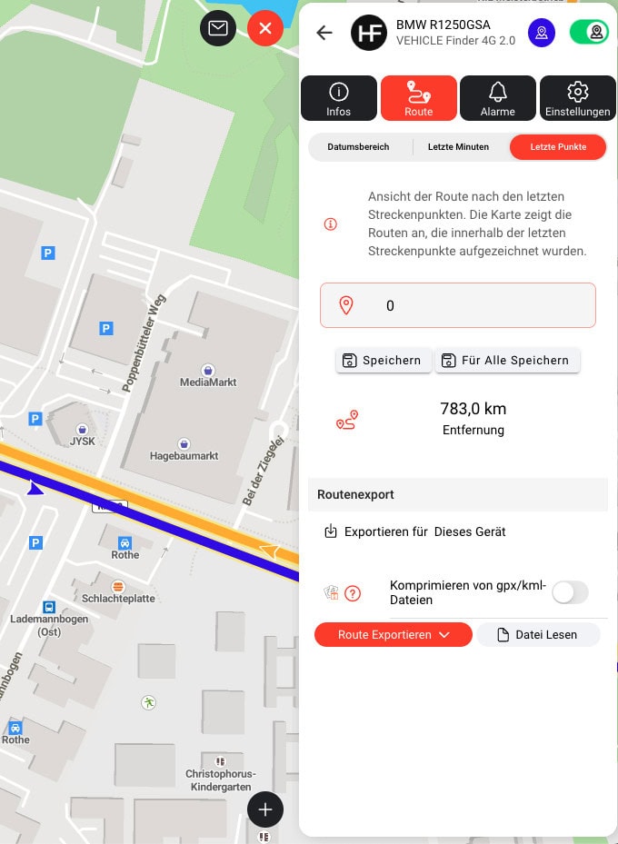 PAJ Portal Einstellungen