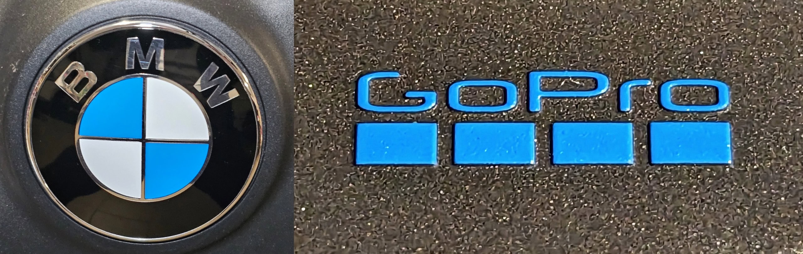Tschüß BMW und GoPro. Logos