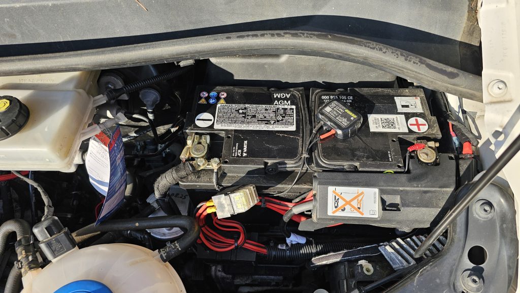 Standard VW ADM Batterie im Motorraum VW Crafter SY