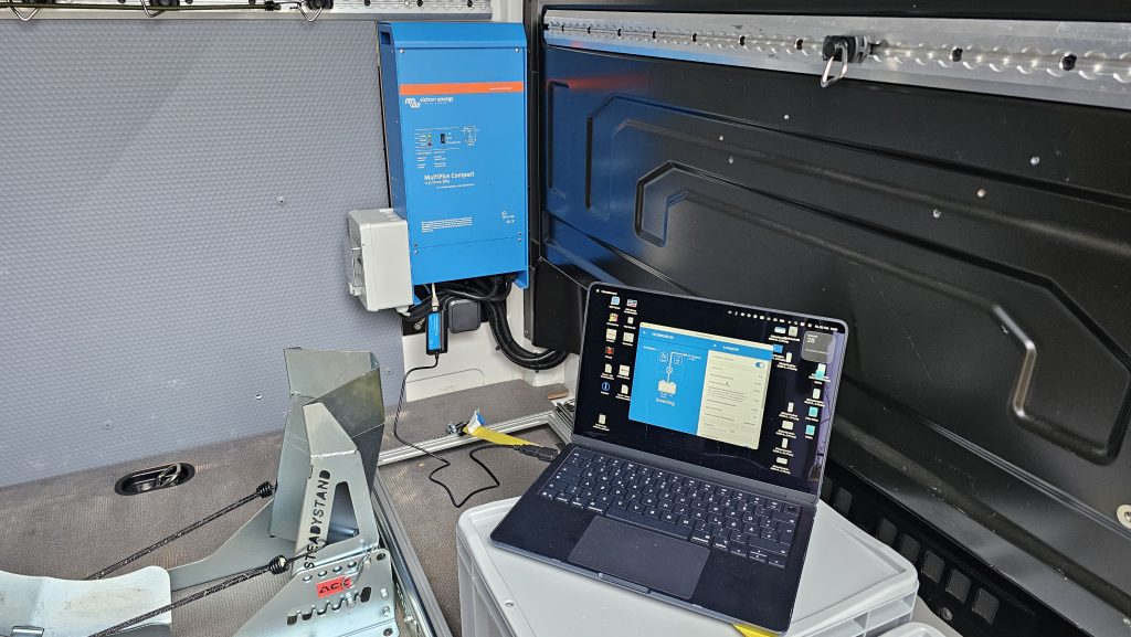 Einrichtung Victron Wechselrichter mit der Victron Connect Software